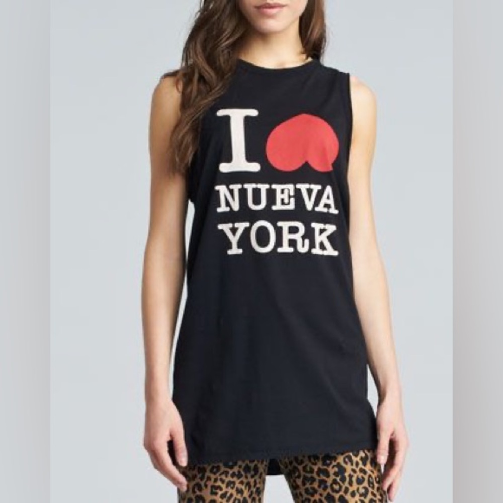 Phillip Lim I ❤️ Nueva York cutoff tshirt L